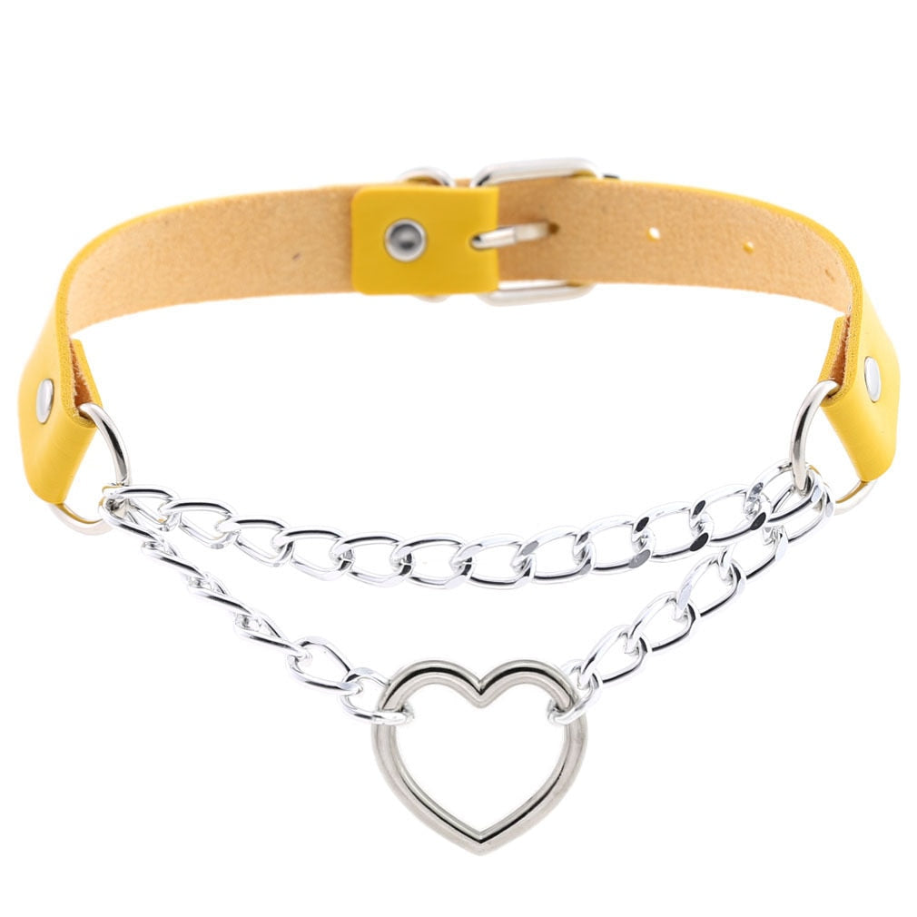 Heart Chain Choker