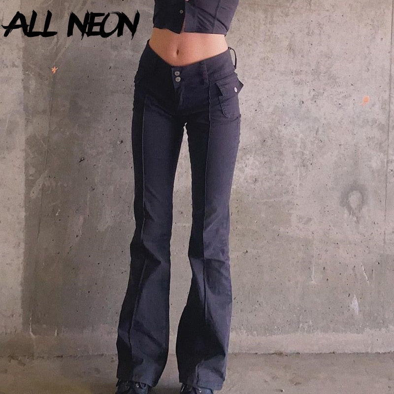 Low Waisted Slacks