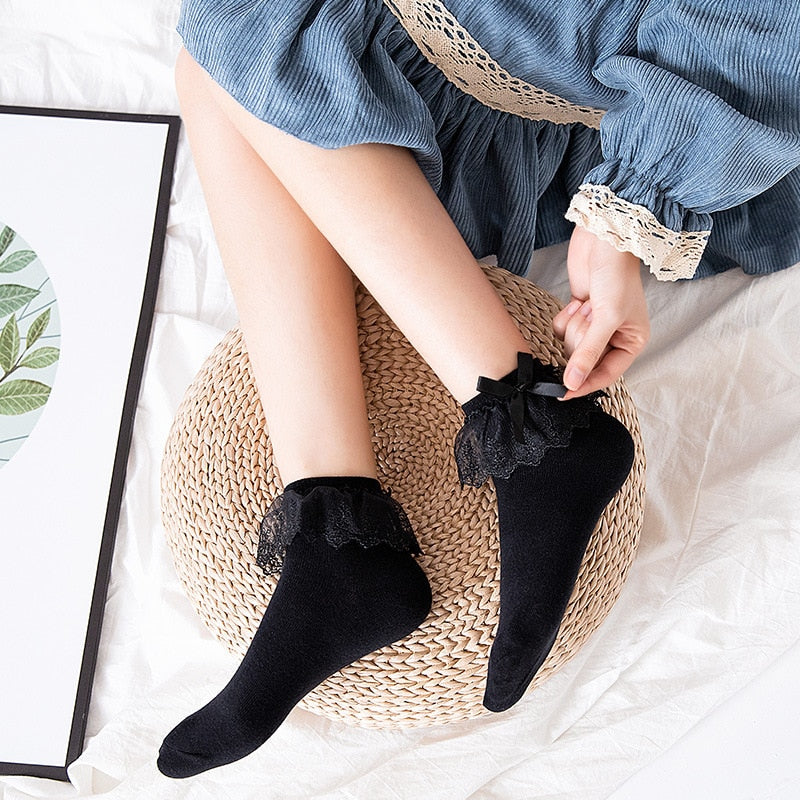 Cute Ruffle Ankle Socks