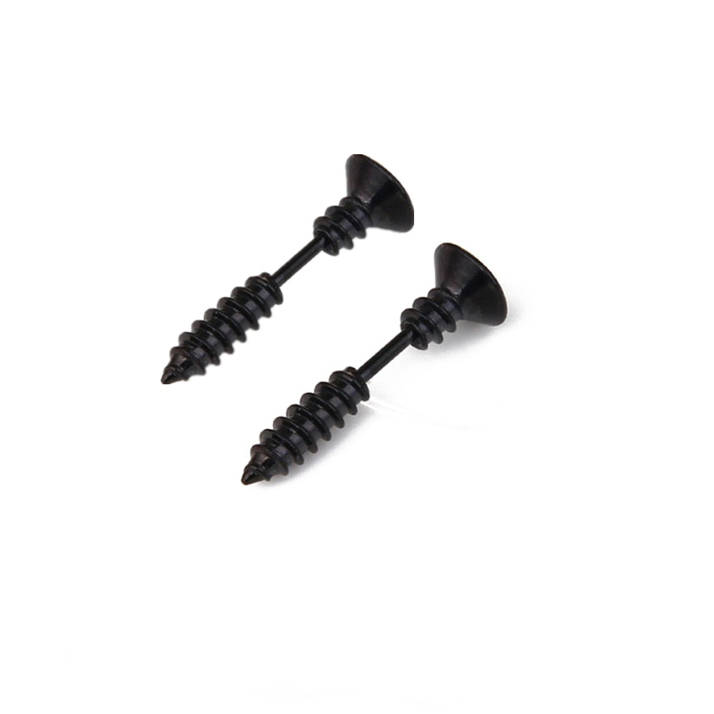 Screw Stud Earrings