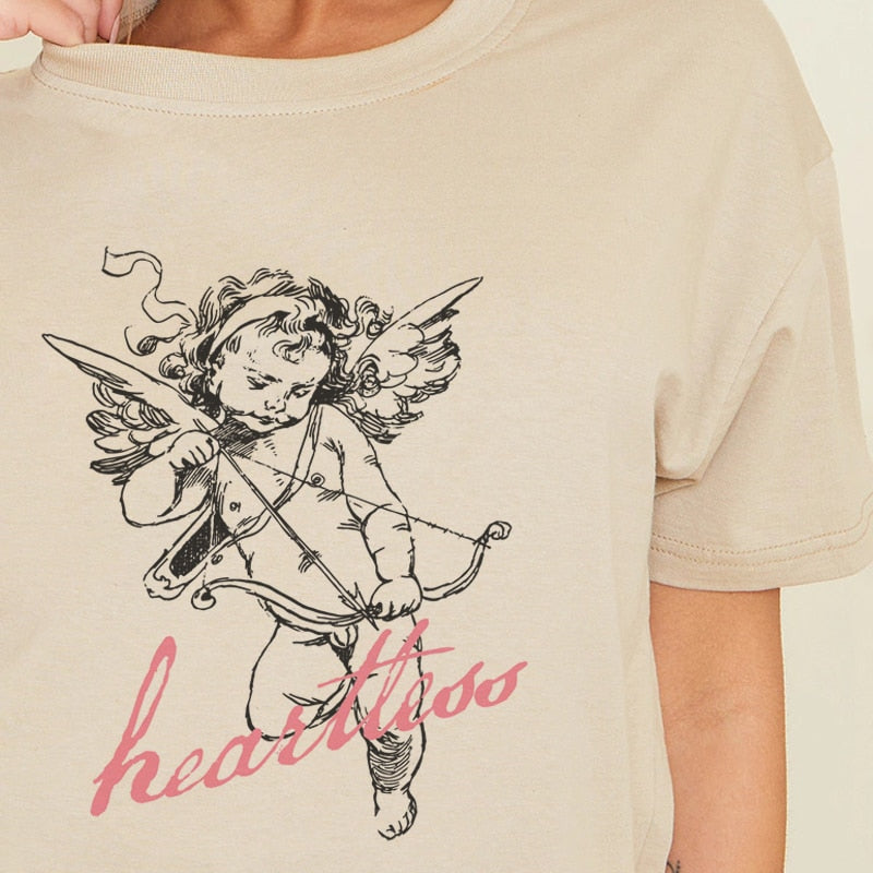 Angel Print T Shirt