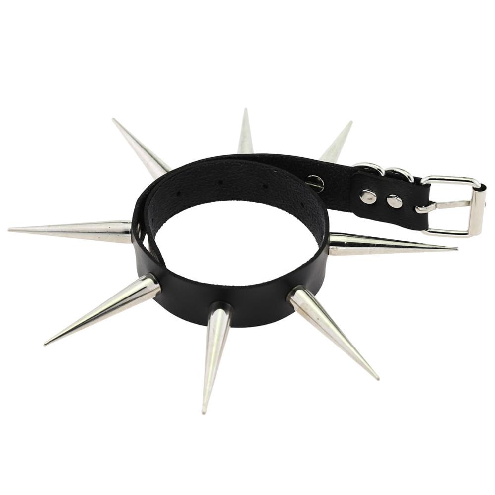Long Spiked Choker