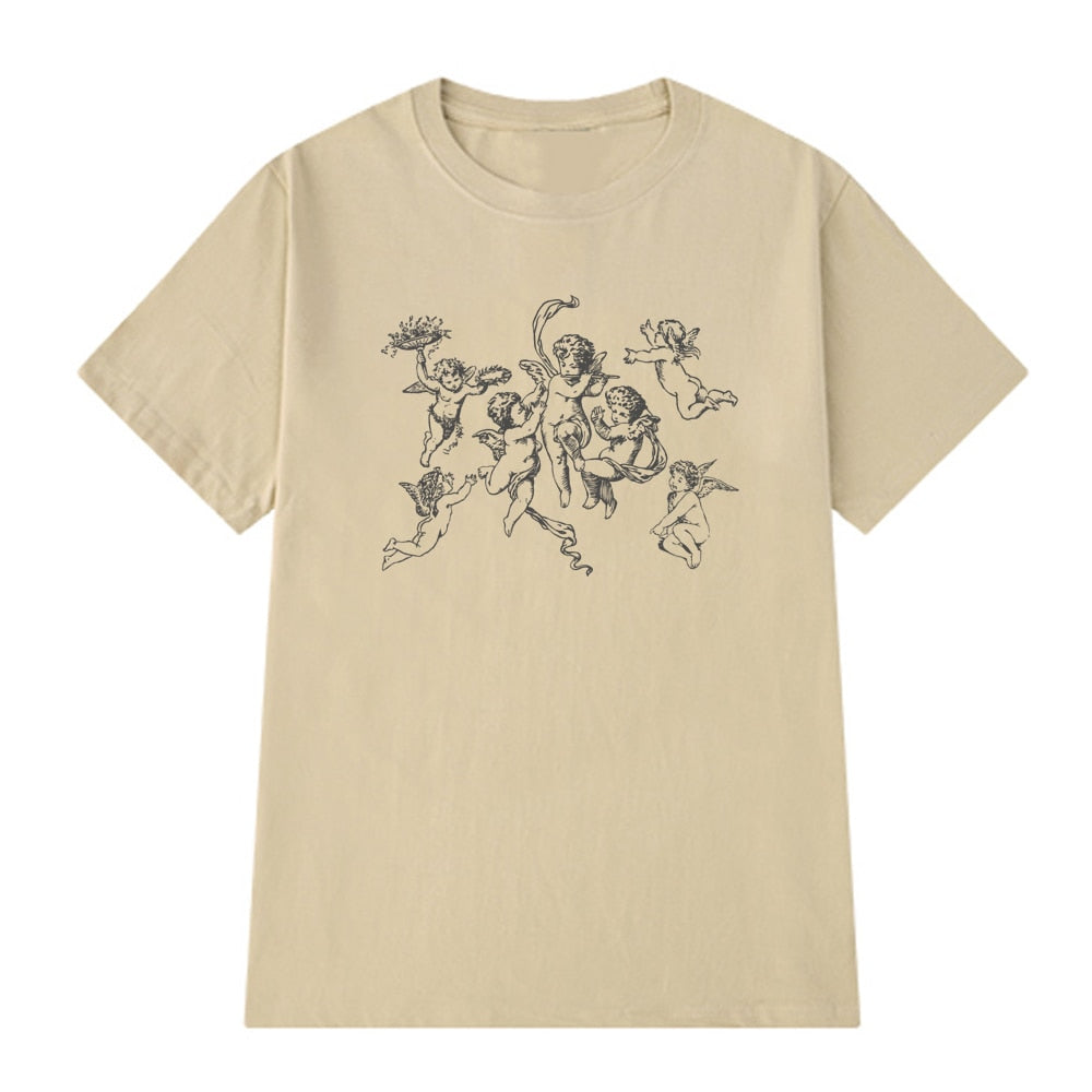 Angel Print T Shirt