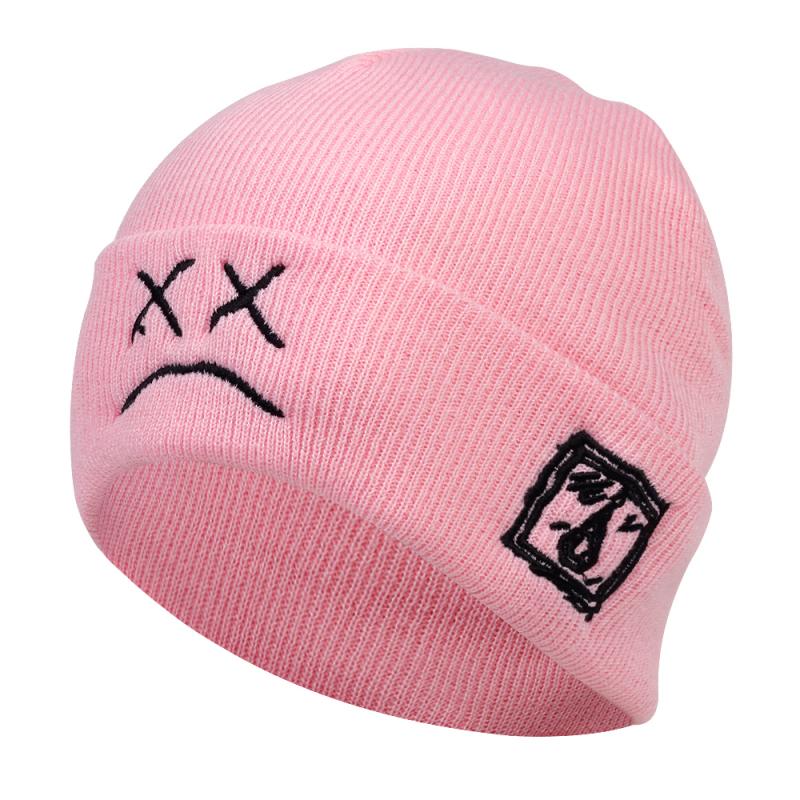 Sad Face Beanie