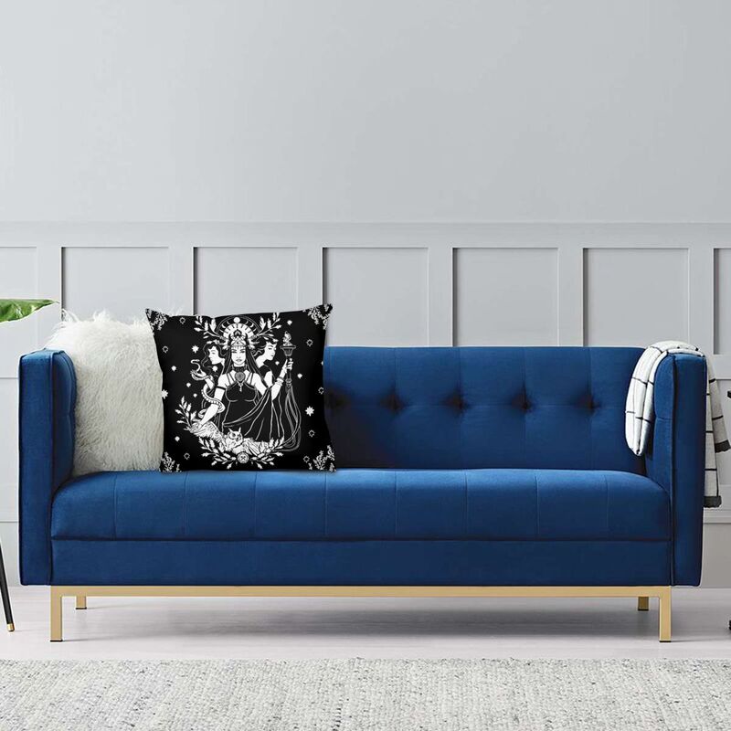 Hekate Throw Pillow Cover