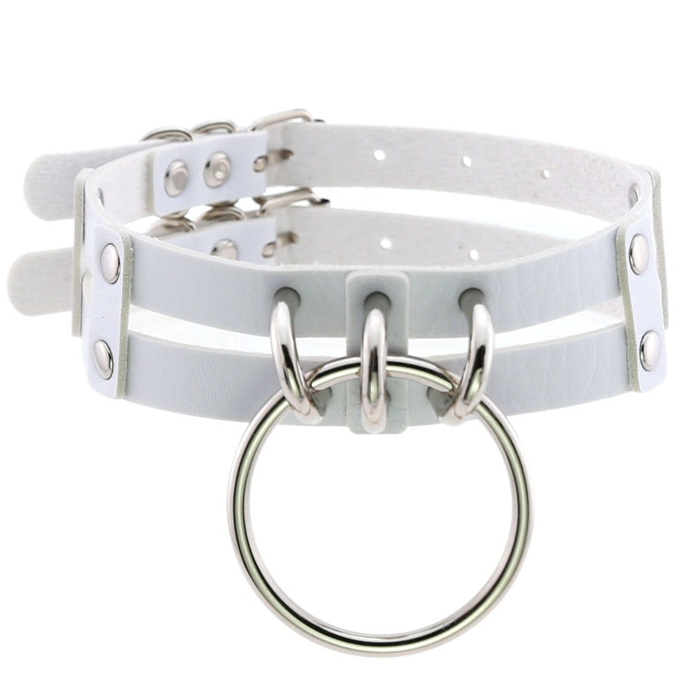 White Chain Chokers