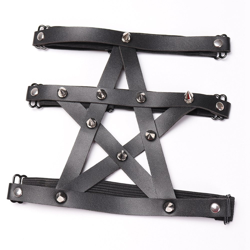Pentagram Leg Garter