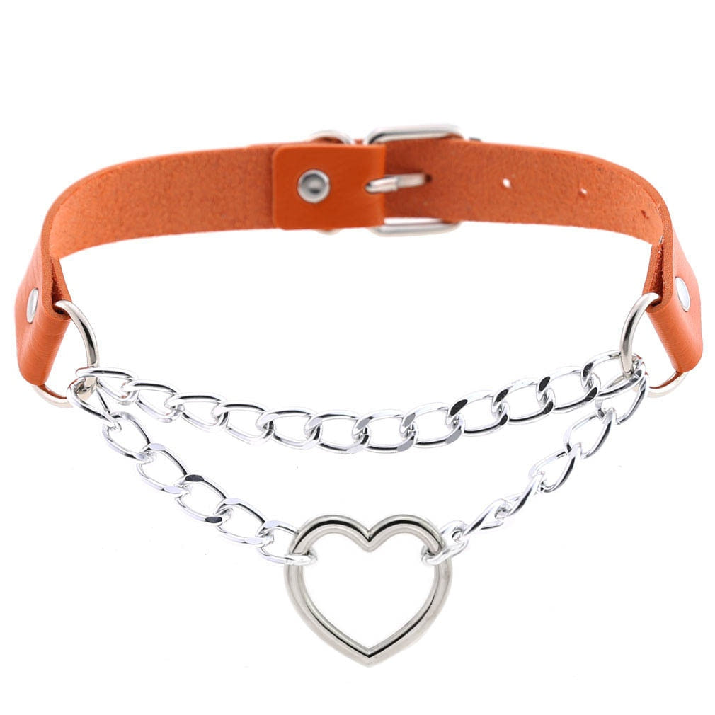 Heart Chain Choker