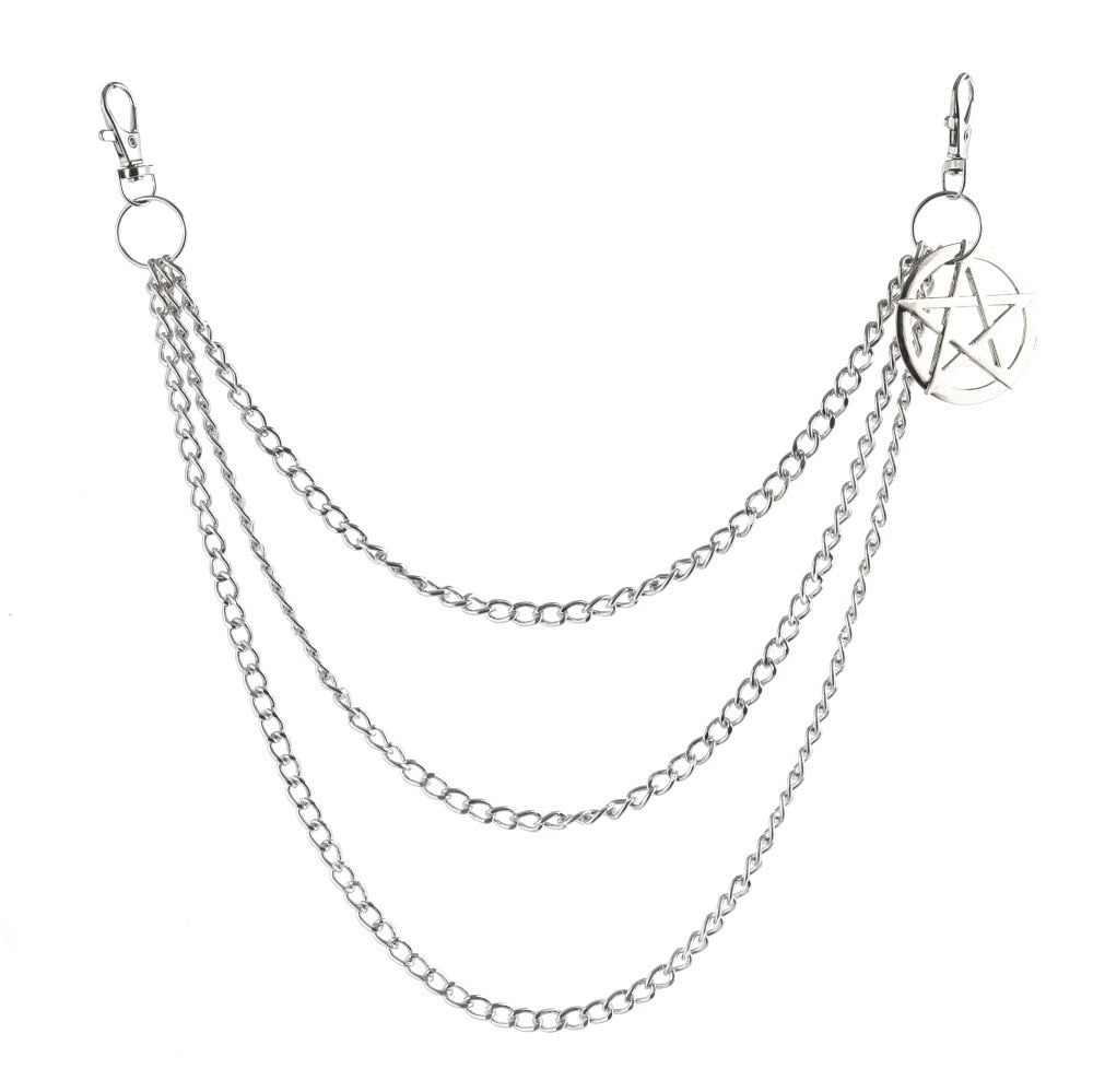 Pentagram Chain for Pants
