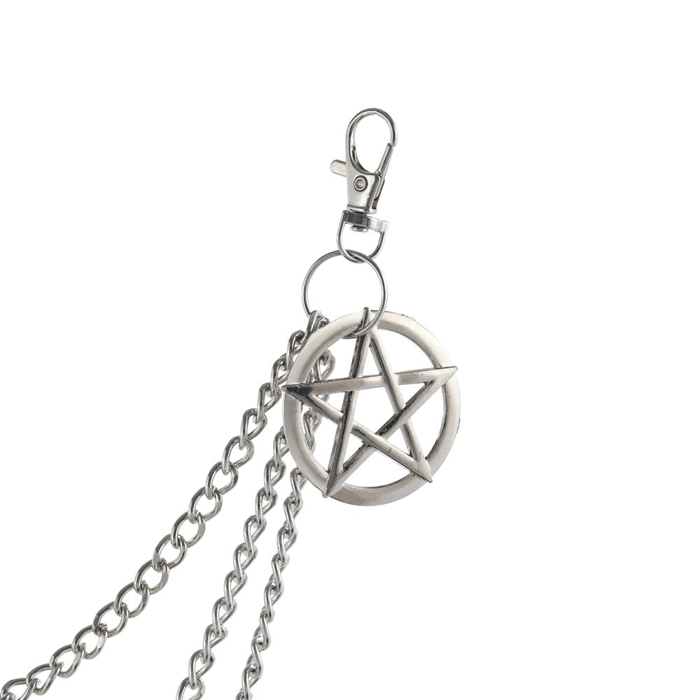 Pentagram Chain for Pants