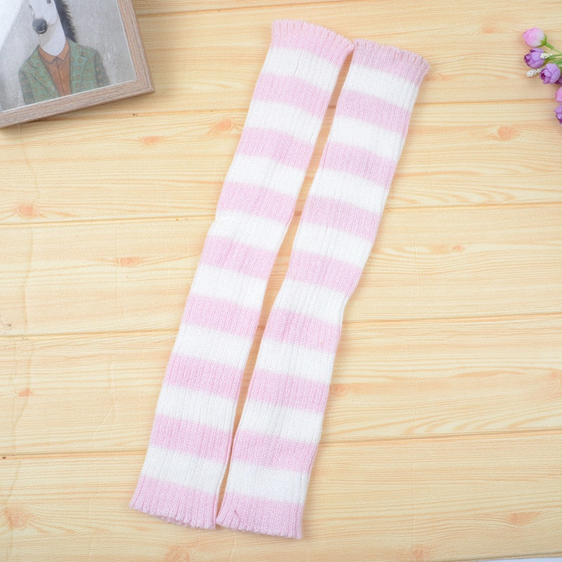 Striped Leg Warmers