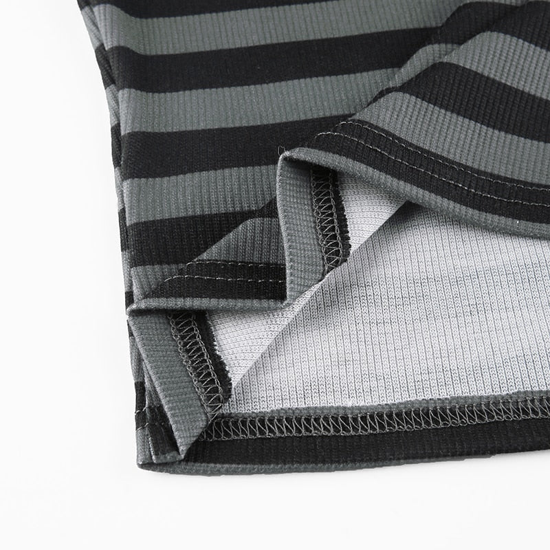 Striped Collared Tee