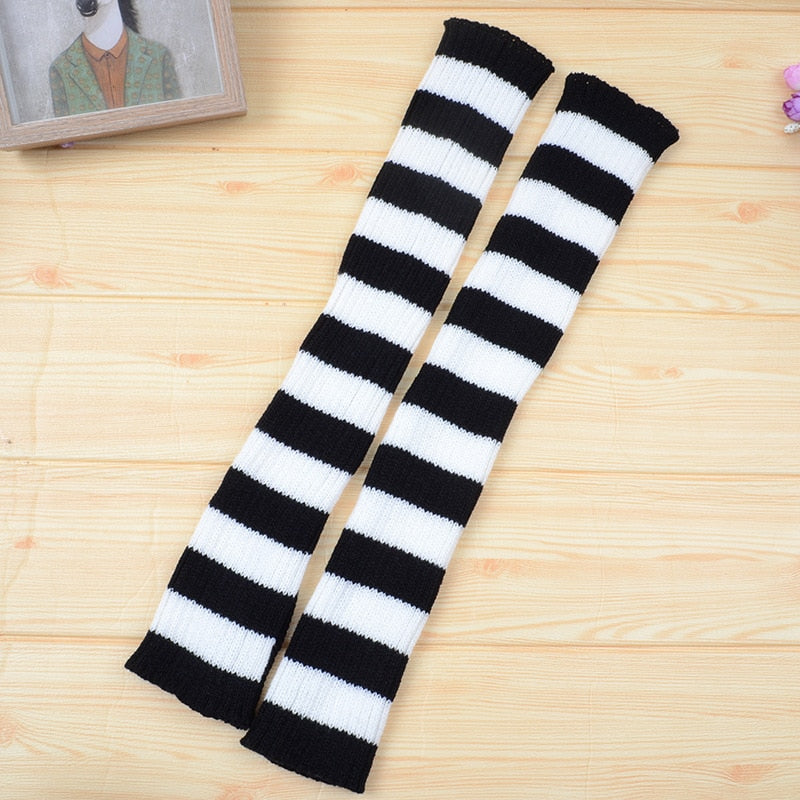 Striped Leg Warmers