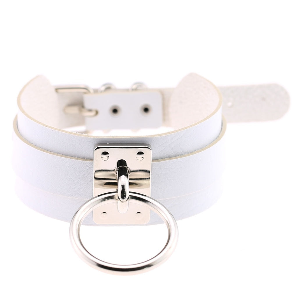 White Chain Chokers