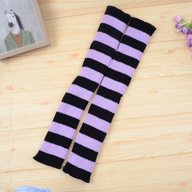 Striped Leg Warmers