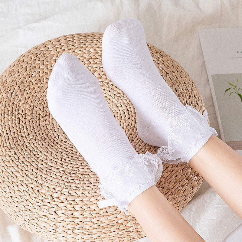 Cute Ruffle Ankle Socks