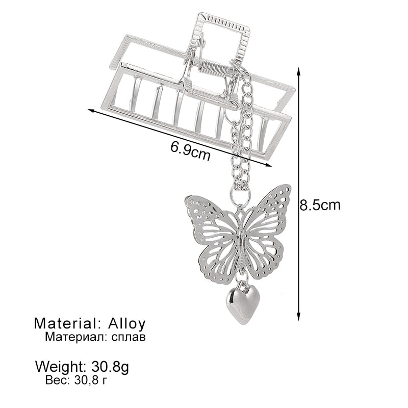Metal Butterfly Clips