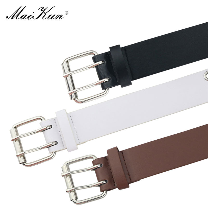 Faux Leather Belt