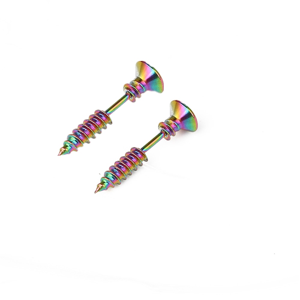 Screw Stud Earrings