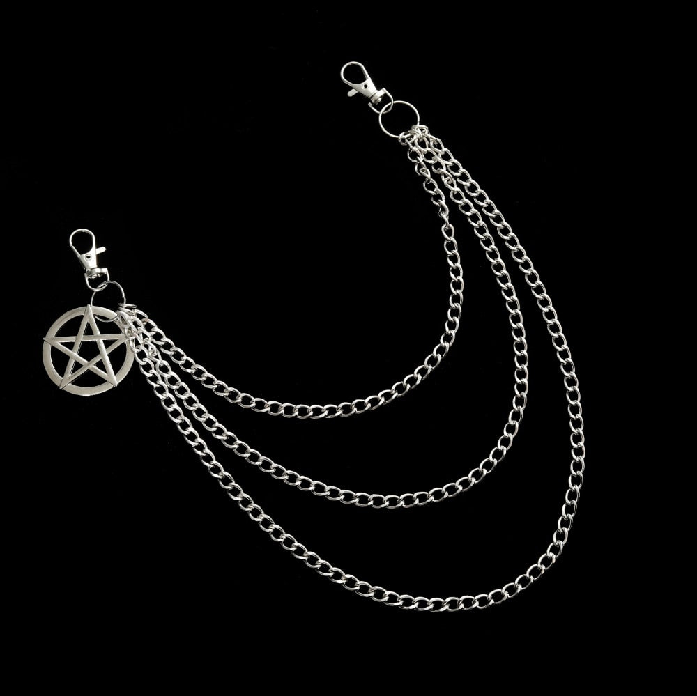 Pentagram Chain for Pants