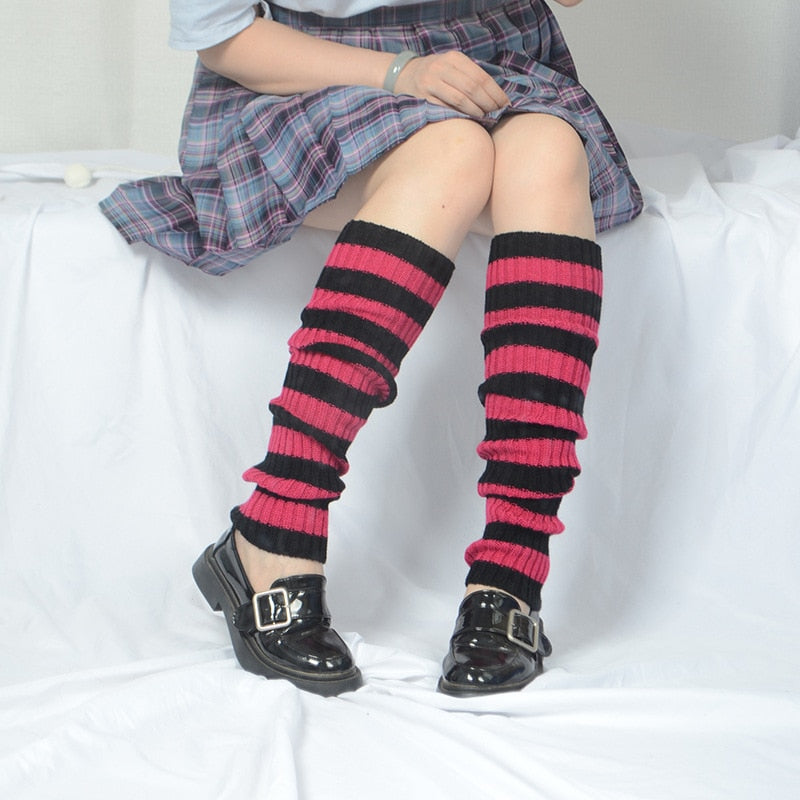 Striped Leg Warmers