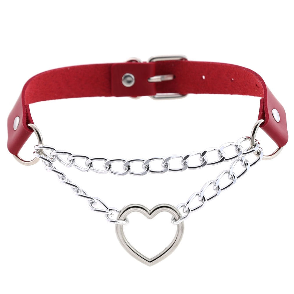 Heart Chain Choker