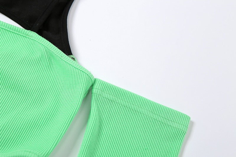 Y2K Patchwork Punk Rave Shirt
