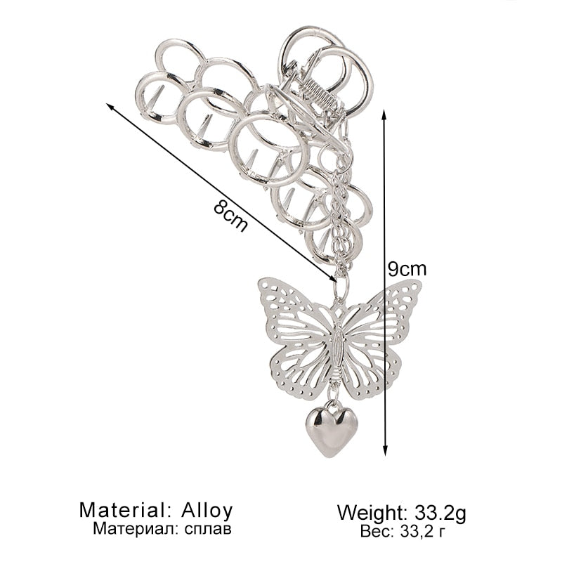Metal Butterfly Clips