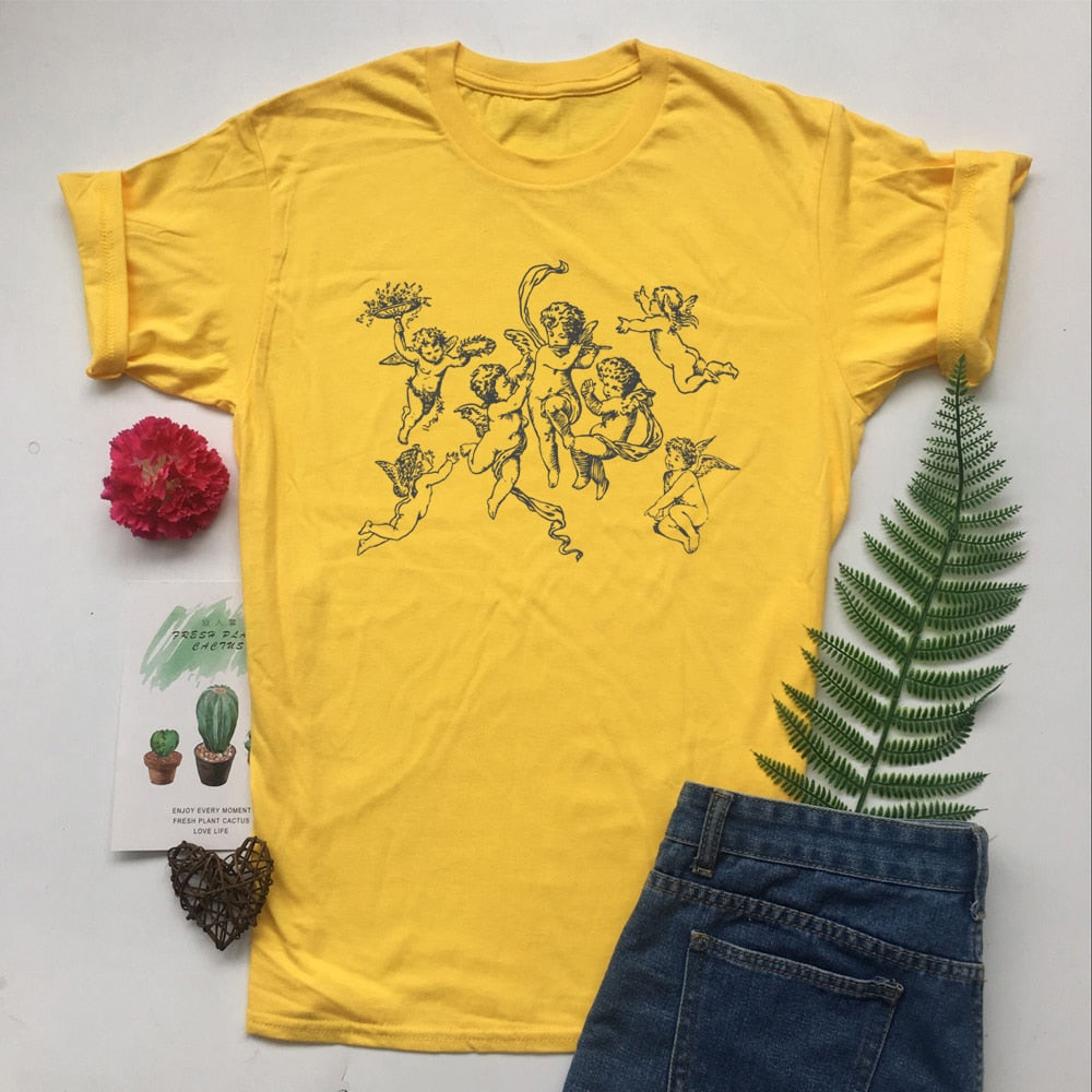 Angel Print T Shirt