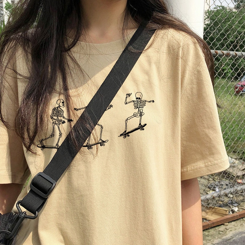 Skateboarding Skeletons Tee