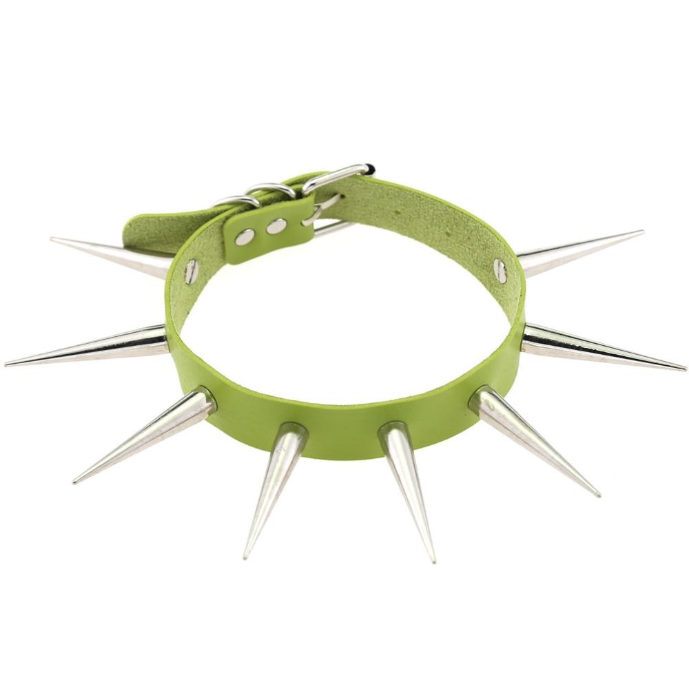 Long Spiked Choker