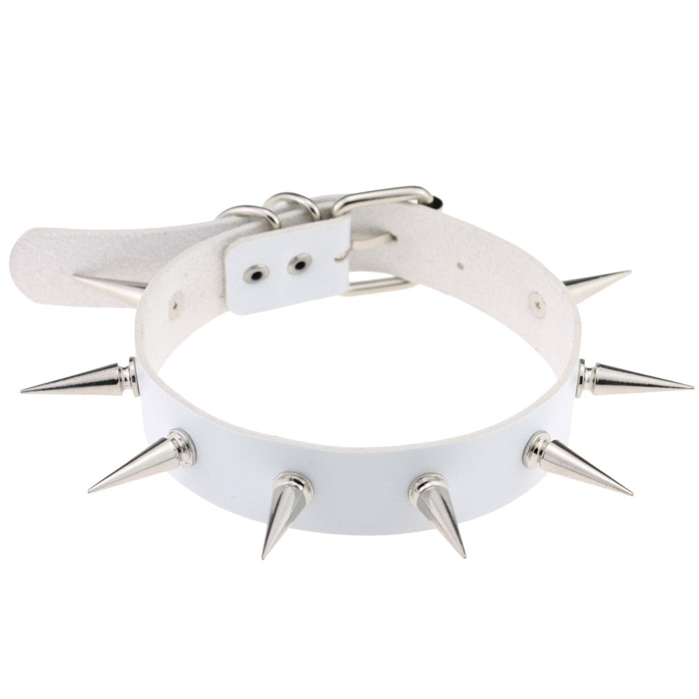 White Chain Chokers