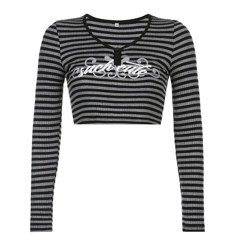 Striped Collared Tee