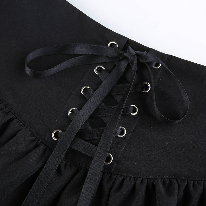 Ruffled Mini Skirt