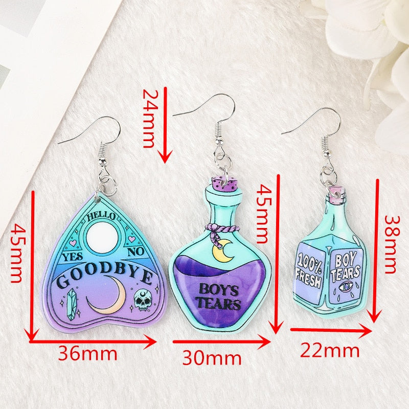 Pastel Goth Earrings