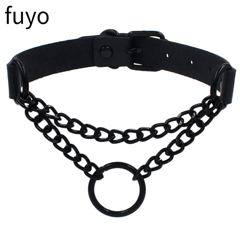 Variety of Black Chokers