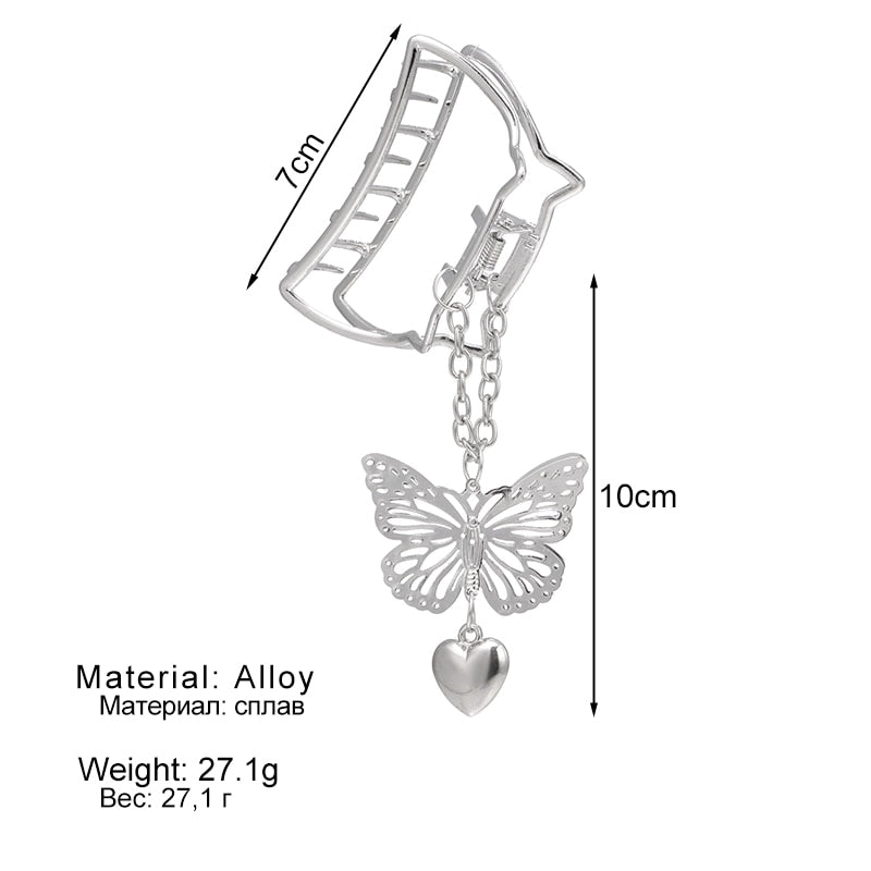 Metal Butterfly Clips