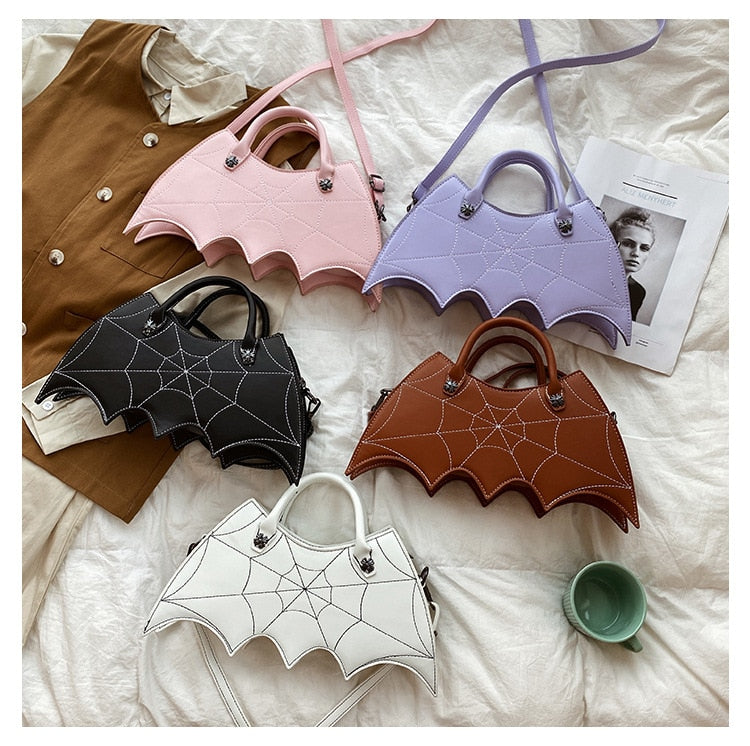 Bat Spiderweb Purse