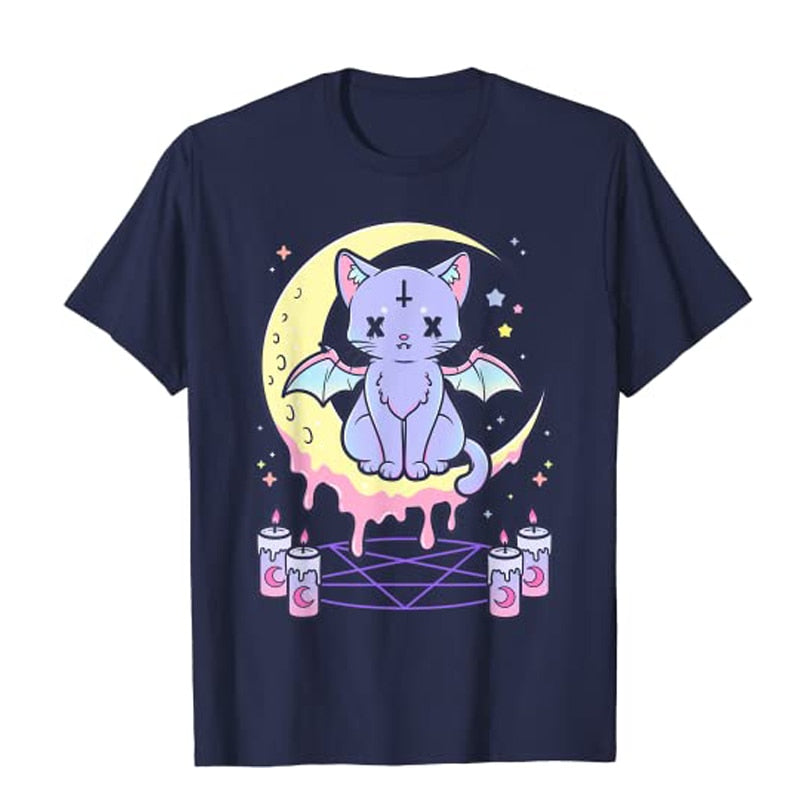 Pastel Cat T Shirt