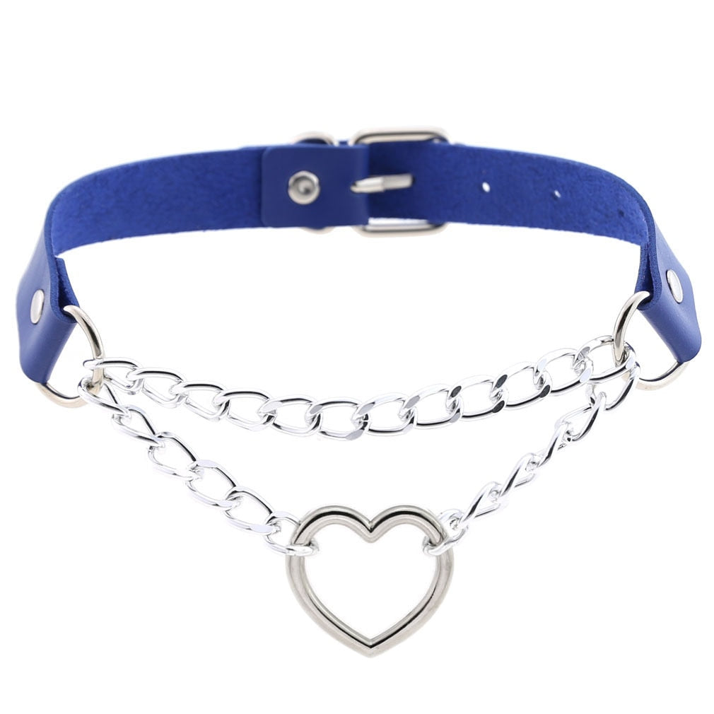 Heart Chain Choker