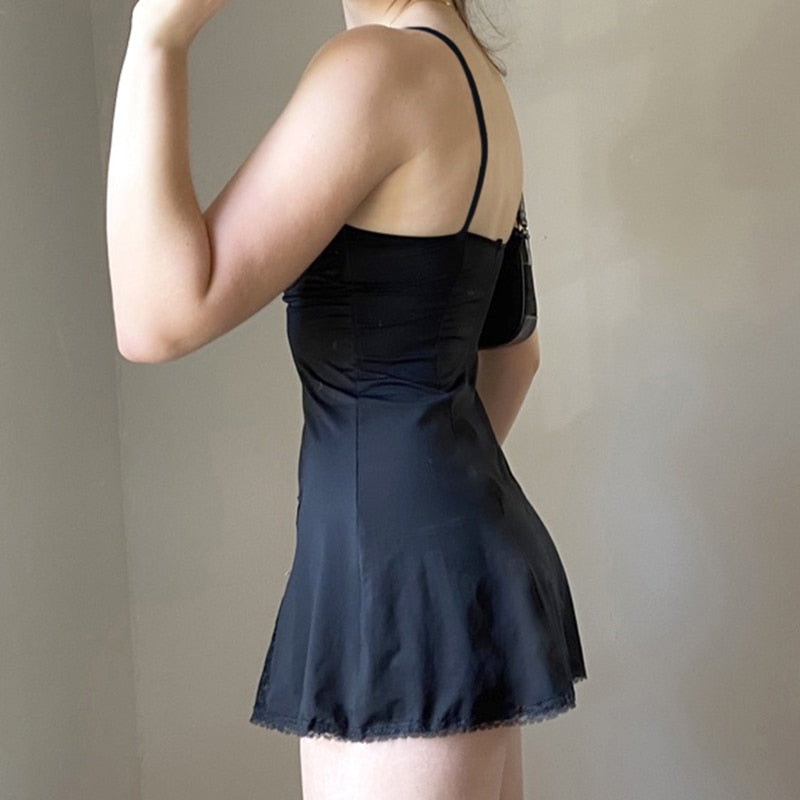 Spaghetti Strap Slip Dress