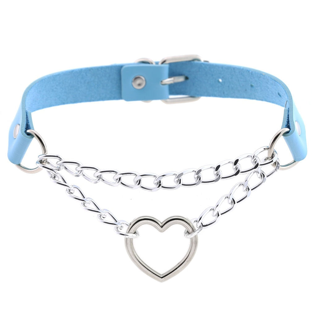 Heart Chain Choker