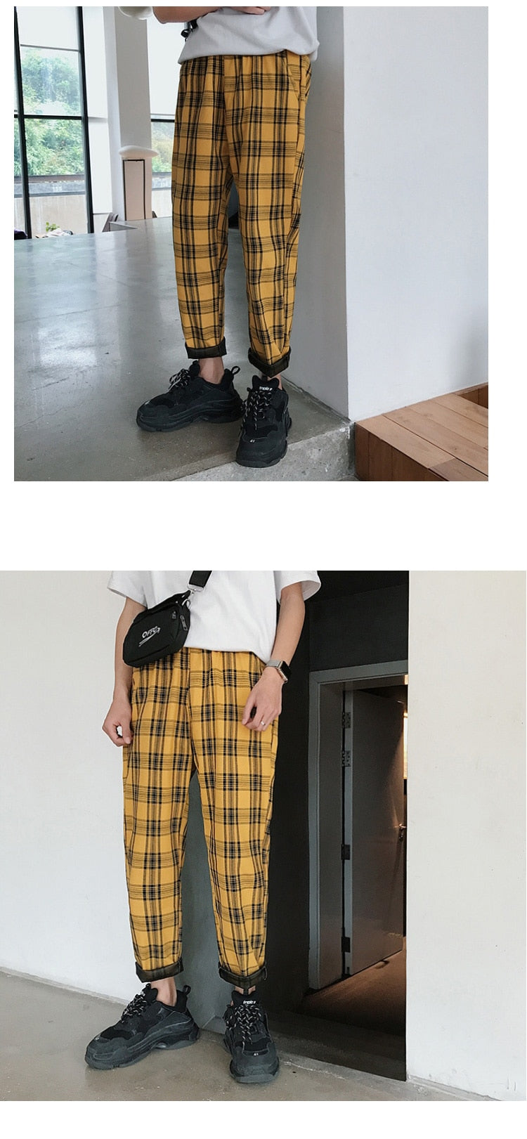 Plaid Pants