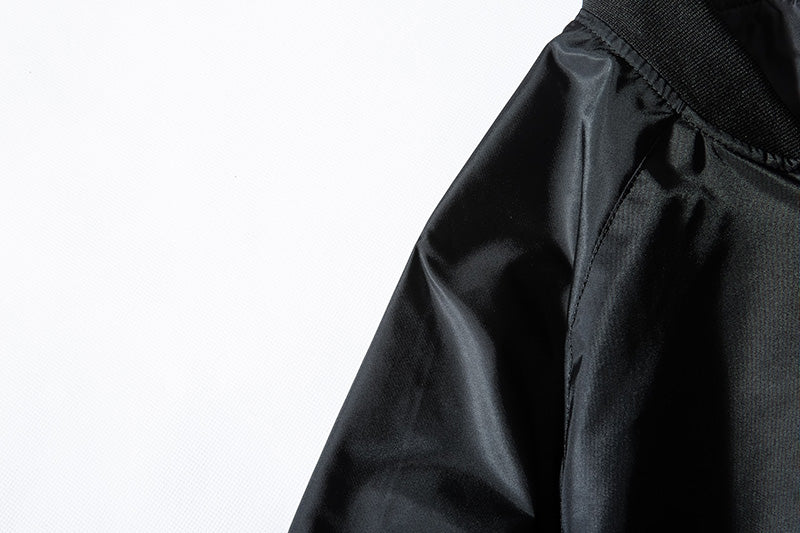 Dragon Print Bomber Jacket
