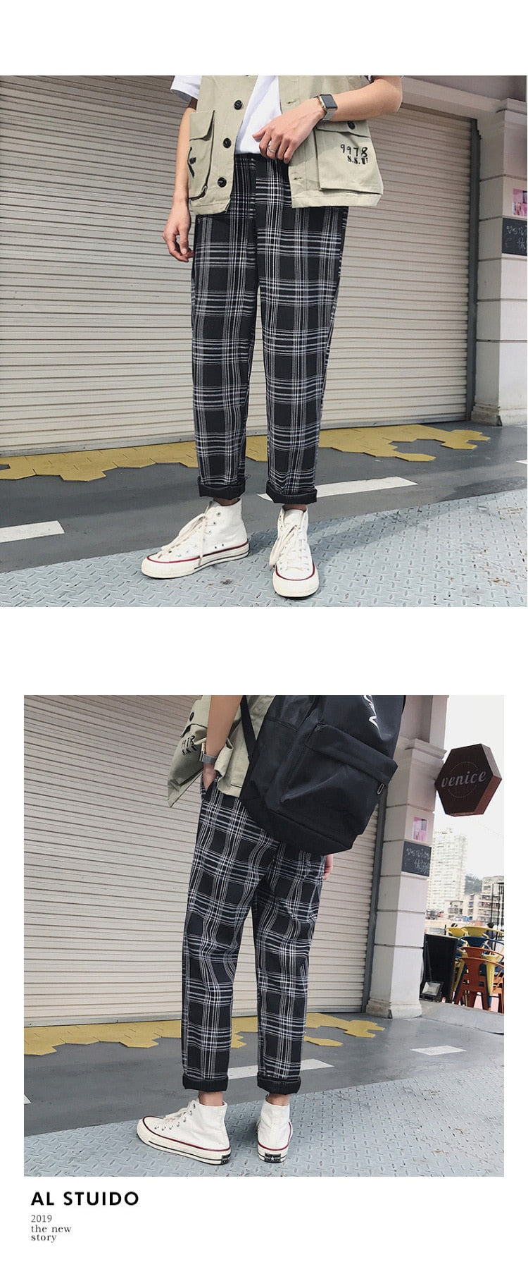 Plaid Pants