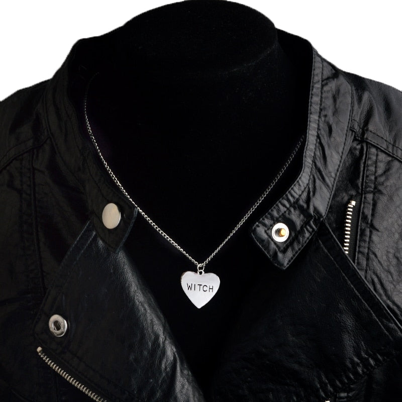 Witch Heart Necklace