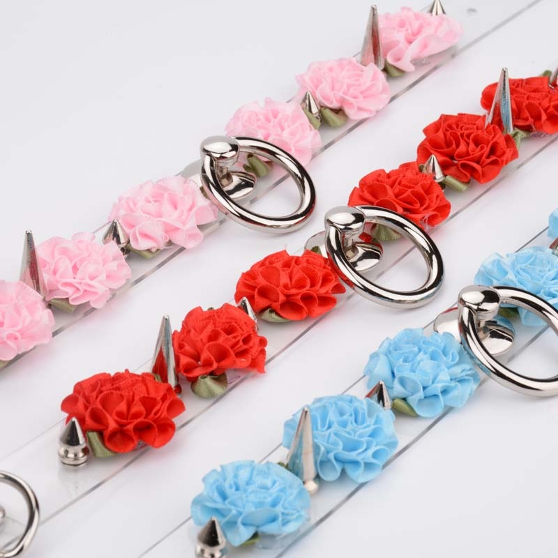 Spiked Rose Choker