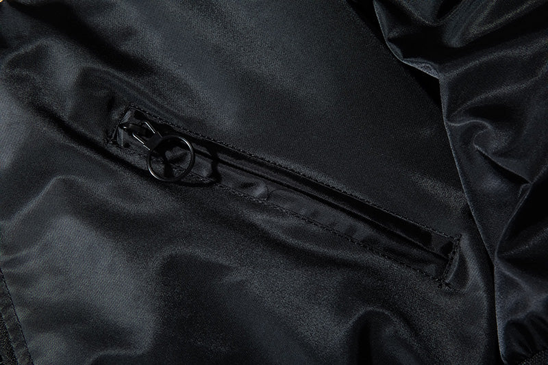 Dragon Print Bomber Jacket