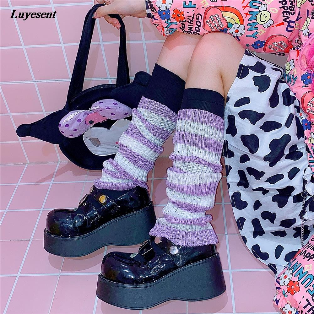Striped Leg Warmers