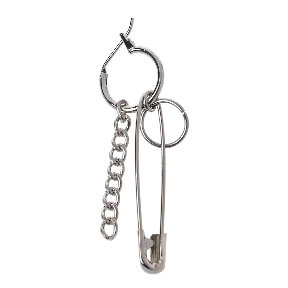 Safety Pin Earrings
